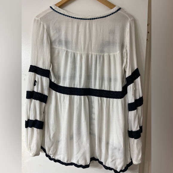 Free People Iris Embroidered Women's Top - Picture 3 of 7